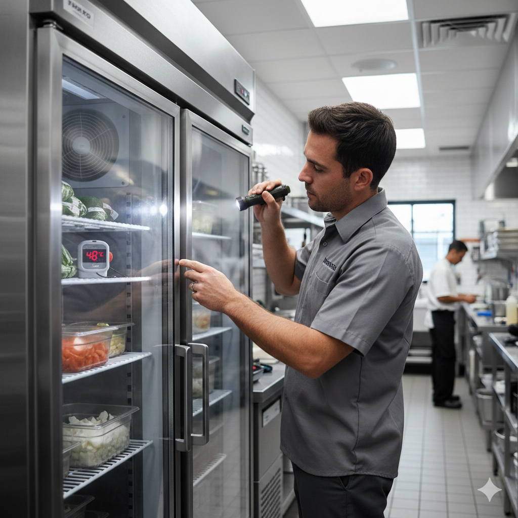 Reach-in cooler service in Memphis